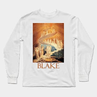 Jacob's Ladder by William Blake Long Sleeve T-Shirt